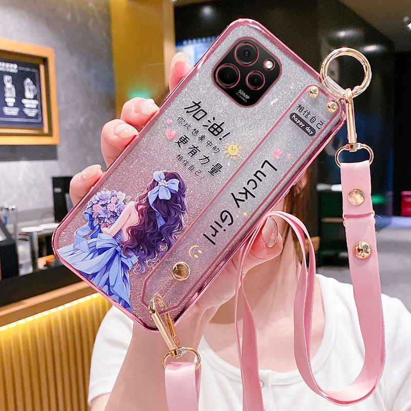 华为畅享50z手机壳幸运女孩