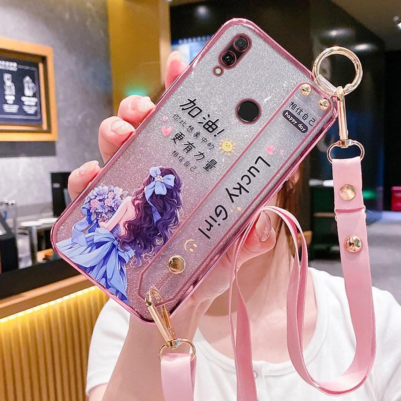 华为华为畅享9plus手机壳幸运女