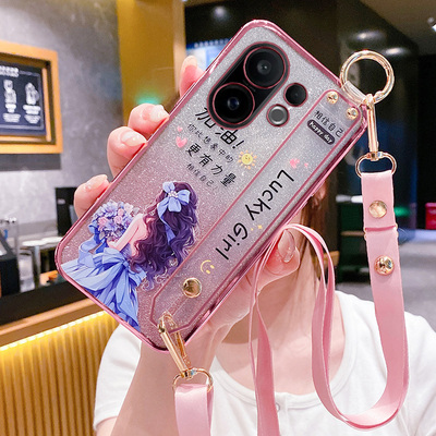 适用vivos30手机壳幸运女孩外壳