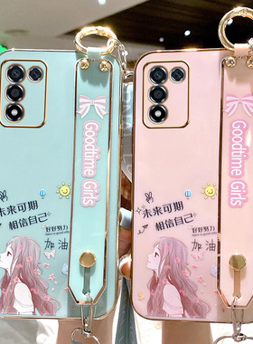 适用于oppoK9s手机壳oppo K9s保护硅胶套5G全包防摔opk软壳oppk外壳opook女oopok潮牌腕带0PP0网红5g可爱挂绳