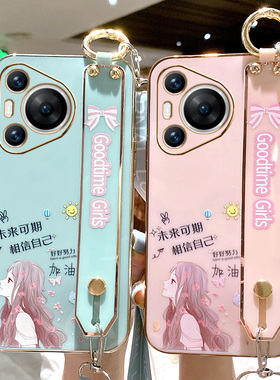 适用于华为pura70手机壳pure70pro保护p70por十硅胶套HBN一AL00镜头全包防摔软壳10女80腕带pr0挂绳puar新ADY