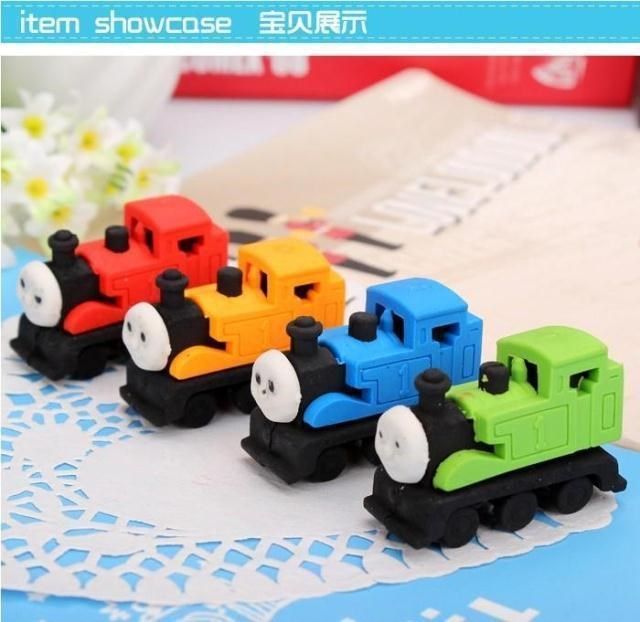 火车头创意橡皮擦卡通文具儿童橡皮玩具小学生礼品小火车涂皮橡皮在类目 电子词典/电纸书/文化用品, 日常学习用品, 橡皮中 - 来自Buy2taobao.com提供专业的淘宝代购服务