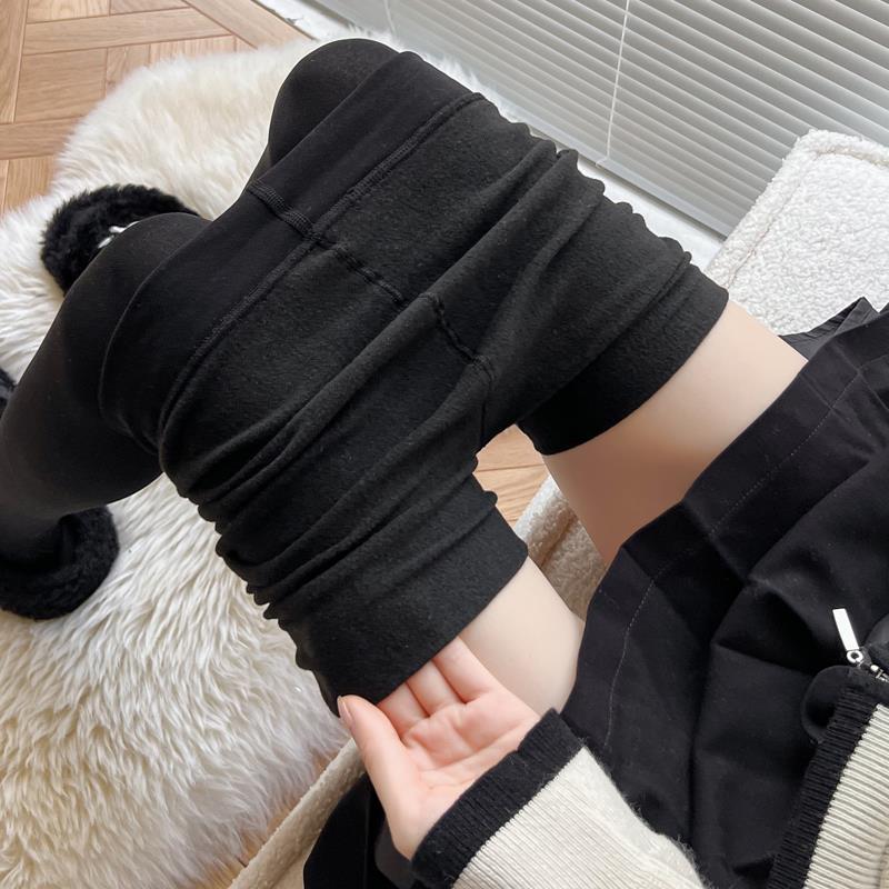 秋冬加绒加厚黑色打底裤袜保暖显瘦光腿肤色丝袜白色连裤袜1122z