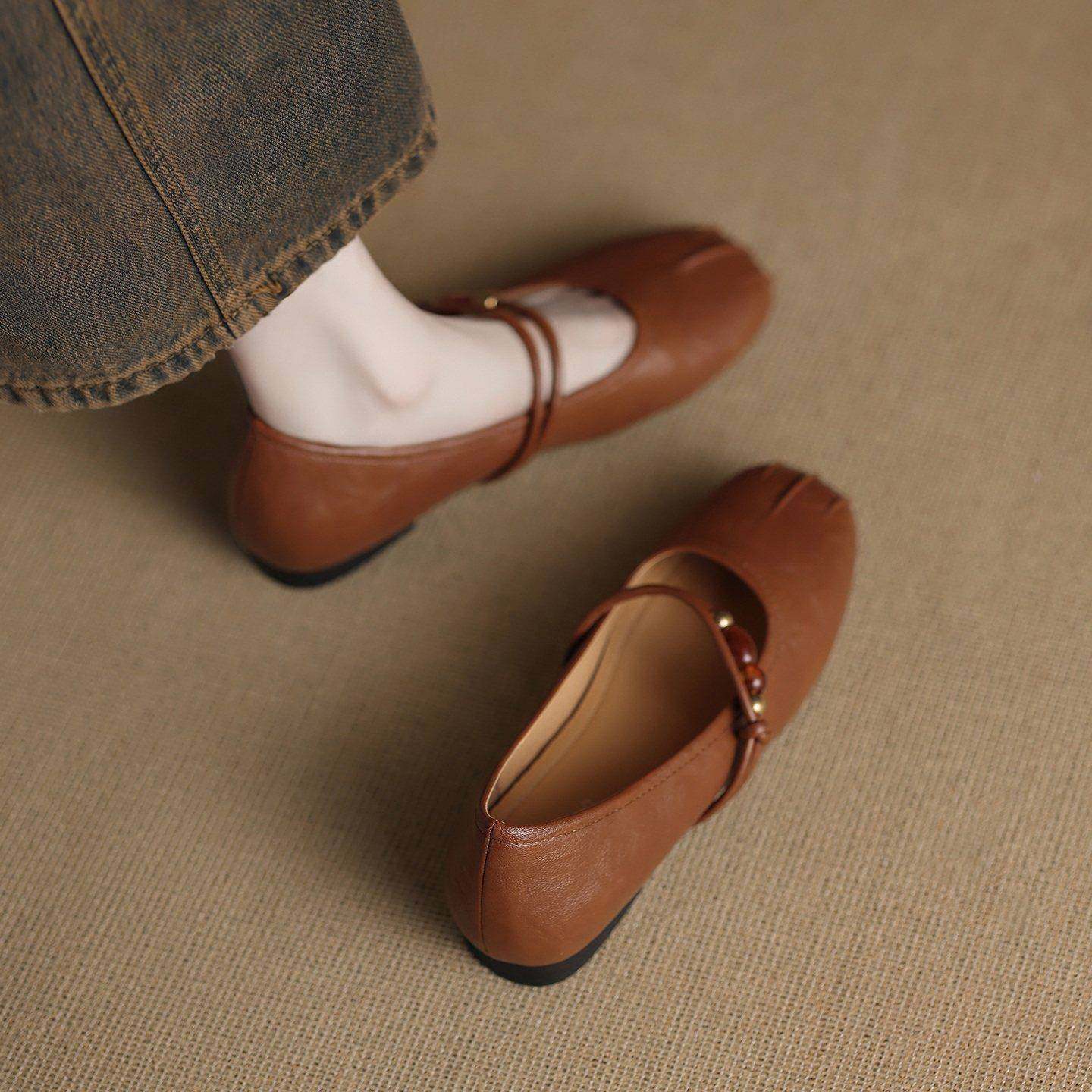 版内增高巨好看时尚绝美小单鞋女2026春秋款春秋季孕妇平底0126w,女鞋,浅口单鞋,淘宝优惠券,粉丝福利购,淘宝优惠卷