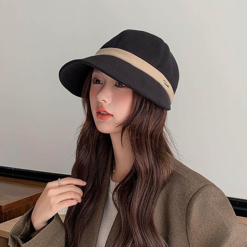 经典条纹鸭舌帽休闲百搭保暖显脸小赫本风渔夫帽春秋户外马0120r,服饰配件/皮带/帽子/围巾,帽子,淘宝优惠券,粉丝福利购,淘宝优惠卷