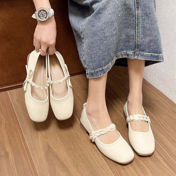 春秋玛丽珍女鞋2026年新款低跟平底温柔仙女圆头浅口0125z,女鞋,勃肯鞋/软木鞋,淘宝优惠券,粉丝福利购,淘宝优惠卷