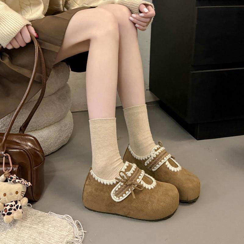 春秋魔术贴勃肯鞋女2026新款搭扣圆头包鞋百搭内增高休闲包0121z,女鞋,勃肯鞋/软木鞋,淘宝优惠券,粉丝福利购,淘宝优惠卷