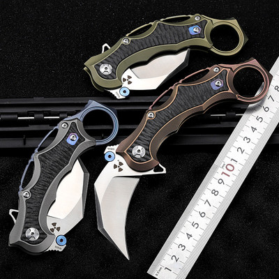 丛林刃S35VN钛合金爪刀