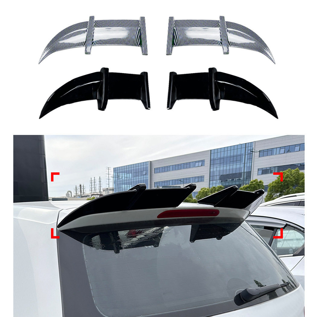 适用大众高尔夫7 Golf MK7 7.5普通版 2013-19顶翼尾翼扰流板改装