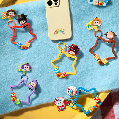 正版miniso名创优品右右酱YOYO玩具总动员5手机链挂件盲盒礼物