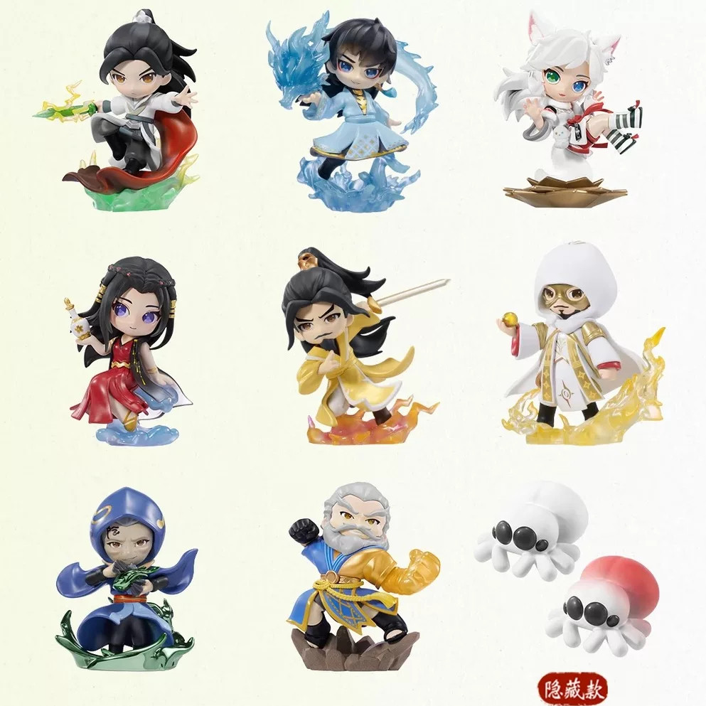 正版miniso名创优品凡人修仙传动画虚天修罗谱系列Q版手办盲盒
