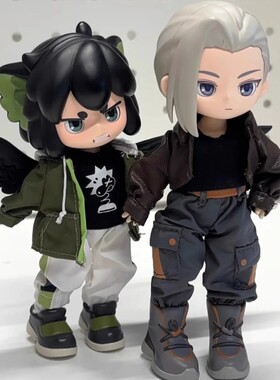 现货正版SIMONTOYS罗小黑战记2BJD12分关节可动玩偶盲盒摆件手办