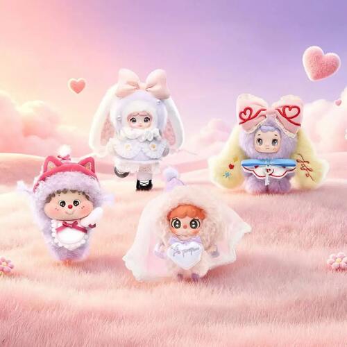 正版TOPTOY美好之约系列盲盒毛绒公仔挂件糯米儿周边赵露思同款
