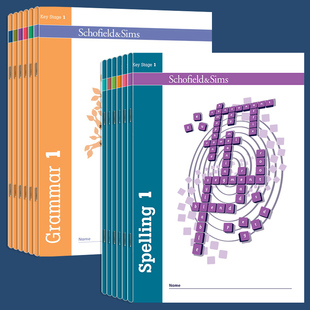 Spelling Grammar Schofield Sims英文原版 英国小学课标拼写和语法练习册