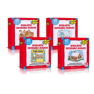 Scholastic Decodable Readers 学乐自然拼读解码分级读物 小读者英文原版绘本Buddy点读笔 4-8岁儿童少儿英语