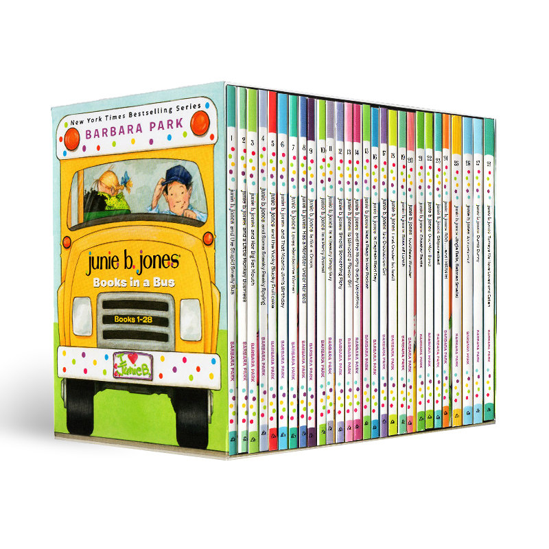 Junie B. Jones 1-28 朱尼琼斯英文原版小说桥梁书课外读物正版现货全套 6-9岁儿童少儿英语,书籍/杂志/报纸,儿童读物原版书,淘宝优惠券,粉丝福利购,淘宝优惠卷
