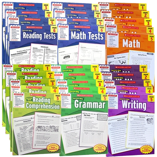 【116元任选4册】Scholastic Success Reading Comprehension Grade 1-5 学乐成功美国小学英语原版教材练习册一二三四五年级CCSS