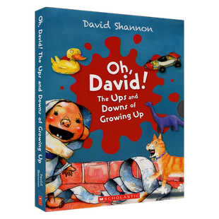 No David大卫不可以全套8册 Goes to School上学去 Gets in Trouble惹麻烦 英文原版绘本1-4岁儿童幼儿英语吴敏兰书单