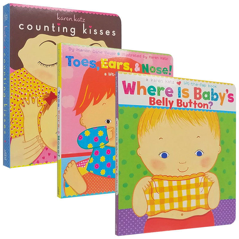 Counting Kisses + Baby's Belly Button Ç×Ç×±¦±´ ±¦±¦µÄ¶ÇÆêÔÚÄÄÀï ½ÅÖº¶ú¶ä±Ç×Ó ¿¨Â׿¨´ÄÆôÃÉÈÏÖª3±¾ Ó¢ÎÄÔ°æ »æ±¾ Ææ±¦Í¼Êé