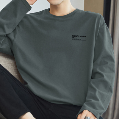 长袖260g重磅纯棉T恤亲肤柔软