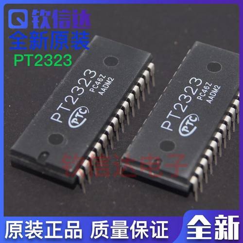 PT2323 全新原装 6路音频选择器 直插DIP- 28 脚