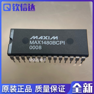 MAX1480BCPI MAX1480 DIP28 隔离收发器芯片全新可直拍