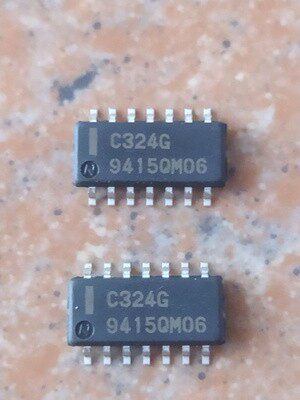 C324G UPC324G 进口四运放IC芯片 SOP-14脚 可直拍!