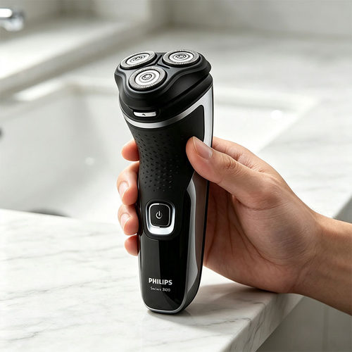 Philips/飞利浦S2305自动研磨刀片采用优质钢材制成3向 Flex 刀头