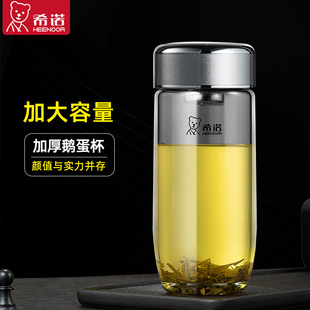 新品希诺单层玻璃杯泡茶杯办公杯鹅蛋杯XN-7715/7716/7717/7718