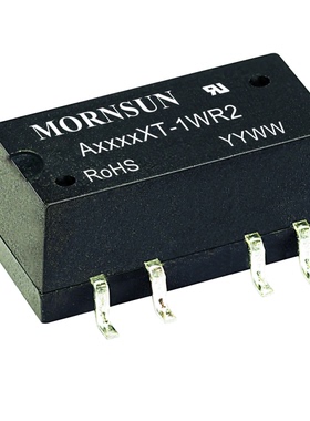 A0505XT-1WR2金升阳DC-DC电源模块5V转正负5V100mA 1W隔离非稳压