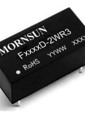 F1505D-2WR3金升阳DC-DC非稳压电源模块15V转5V400mA隔离3KV