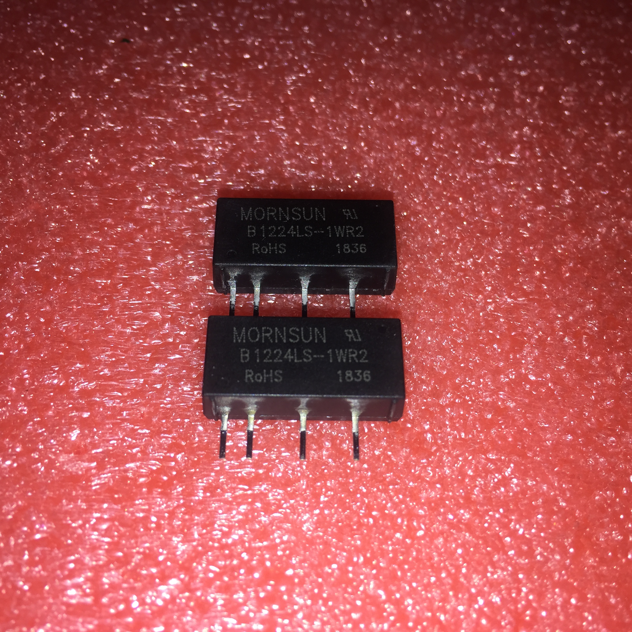 B1224LS-1WR3金升阳DC-DC电源模块12V转24V42mA 1W全新原装