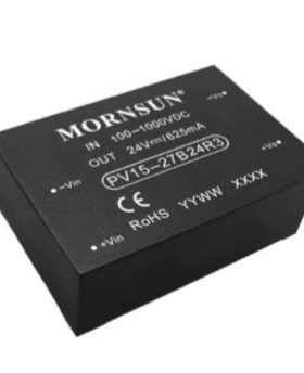 PV15-27B24R3金升阳15W，100-1000VDC电源模块输出24V/0.625A