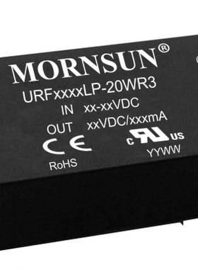 URF2418LP-20WR3金升阳DC-DC电源模块9-36V转9V 1111mA隔离3KV