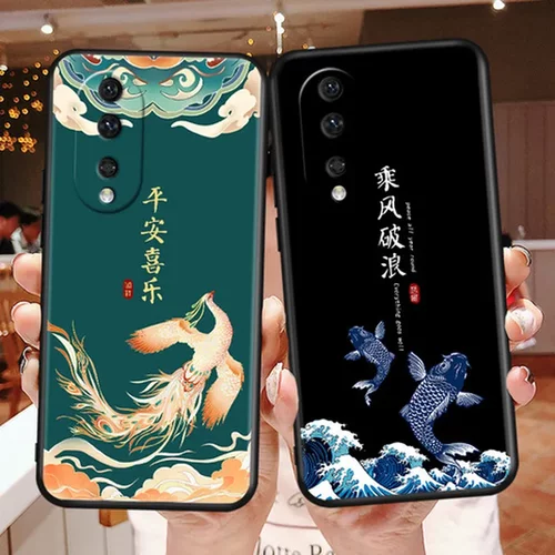 honor80卡通80荣耀适用手机壳h0n0r8080ry80华为荣耀简约防摔硅胶