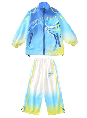 迷彩豆豆儿童运动会开幕式班服