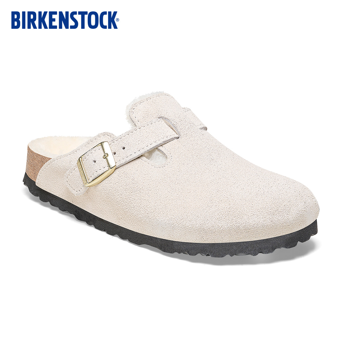 BIRKENSTOCK勃肯绒面秋冬毛毛鞋