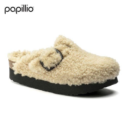 BIRKENSTOCK勃肯秋冬保暖毛毛鞋