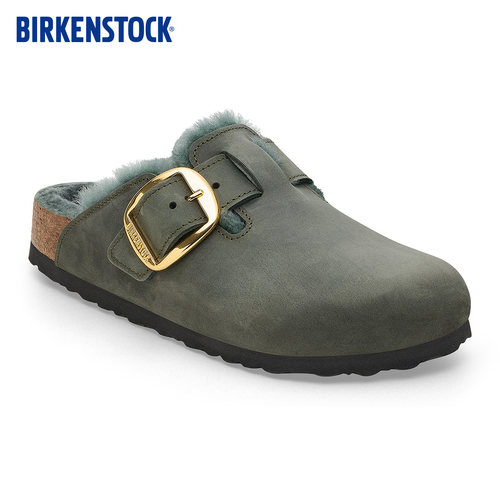 BIRKENSTOCK勃肯秋冬保暖毛毛鞋