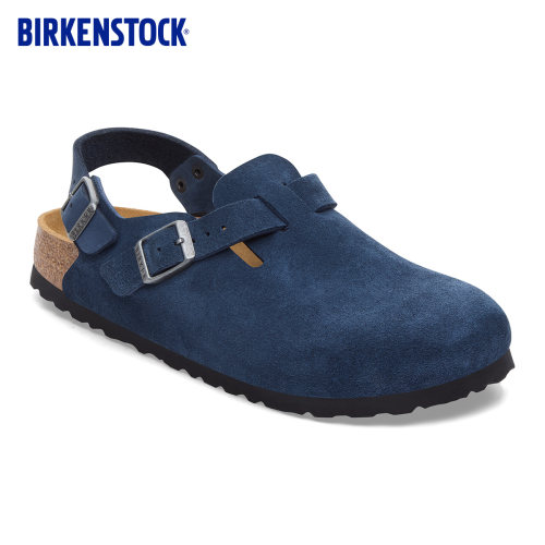 BIRKENSTOCK勃肯绒面革包头拖鞋