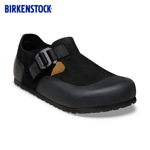 BIRKENSTOCK勃肯牛皮革休闲鞋
