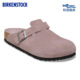 BIRKENSTOCK勃肯德国进口新品 男女牛皮绒面革软底Boston包头拖鞋