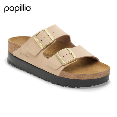 BIRKENSTOCK勃肯厚底双带拖鞋