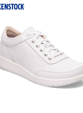 BIRKENSTOCK勃肯德国进口新品男女款牛皮革纯色Honnef低帮休闲鞋