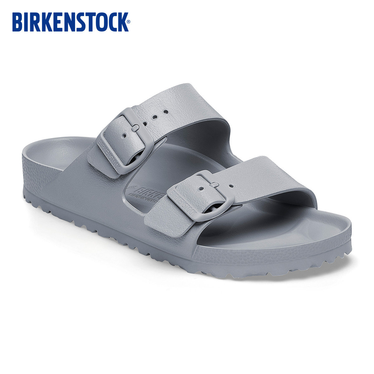 BIRKENSTOCK勃肯德国进口男女款EVA时尚外穿Arizona双扣沙滩拖鞋 - 实物图