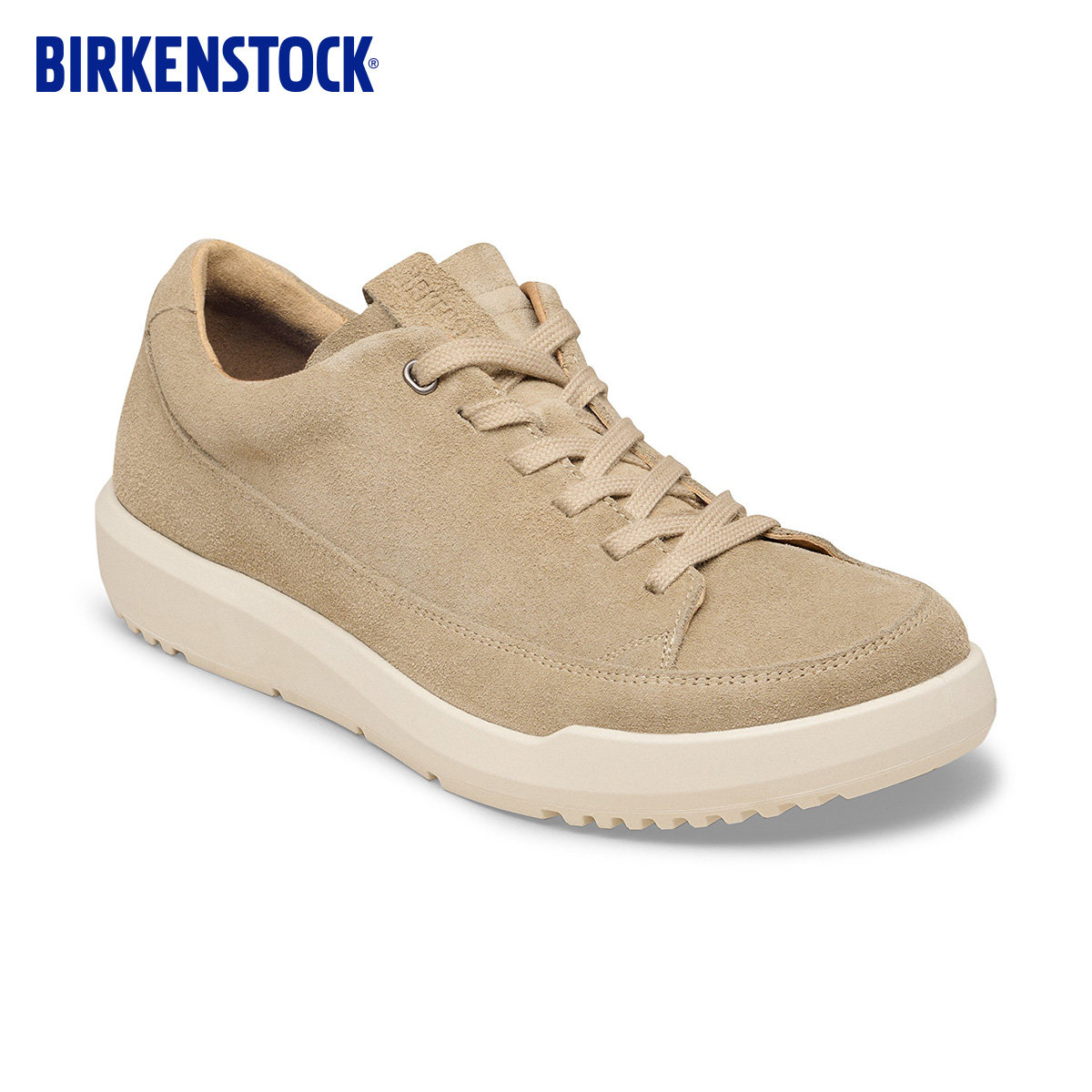 BIRKENSTOCK勃肯德国进口男女绒面革时尚Melbourne低帮系带休闲鞋