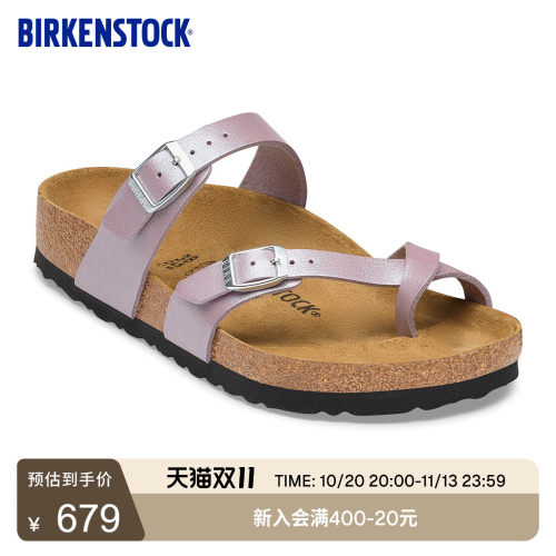BIRKENSTOCK勃肯软木夹趾拖鞋