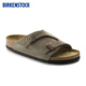 BIRKENSTOCK勃肯德国进口男女款 牛皮绒面革软木Zürich双带凉拖鞋