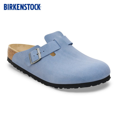 BIRKENSTOCK勃肯涂油皮包头拖鞋