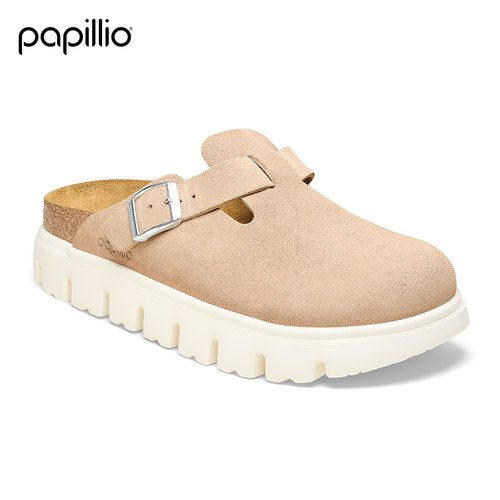 BIRKENSTOCK勃肯绒面革包头鞋